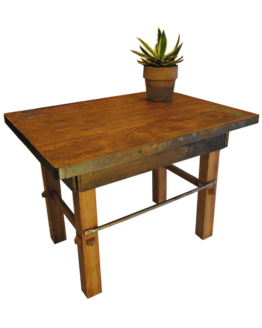 Table en bois recyclé